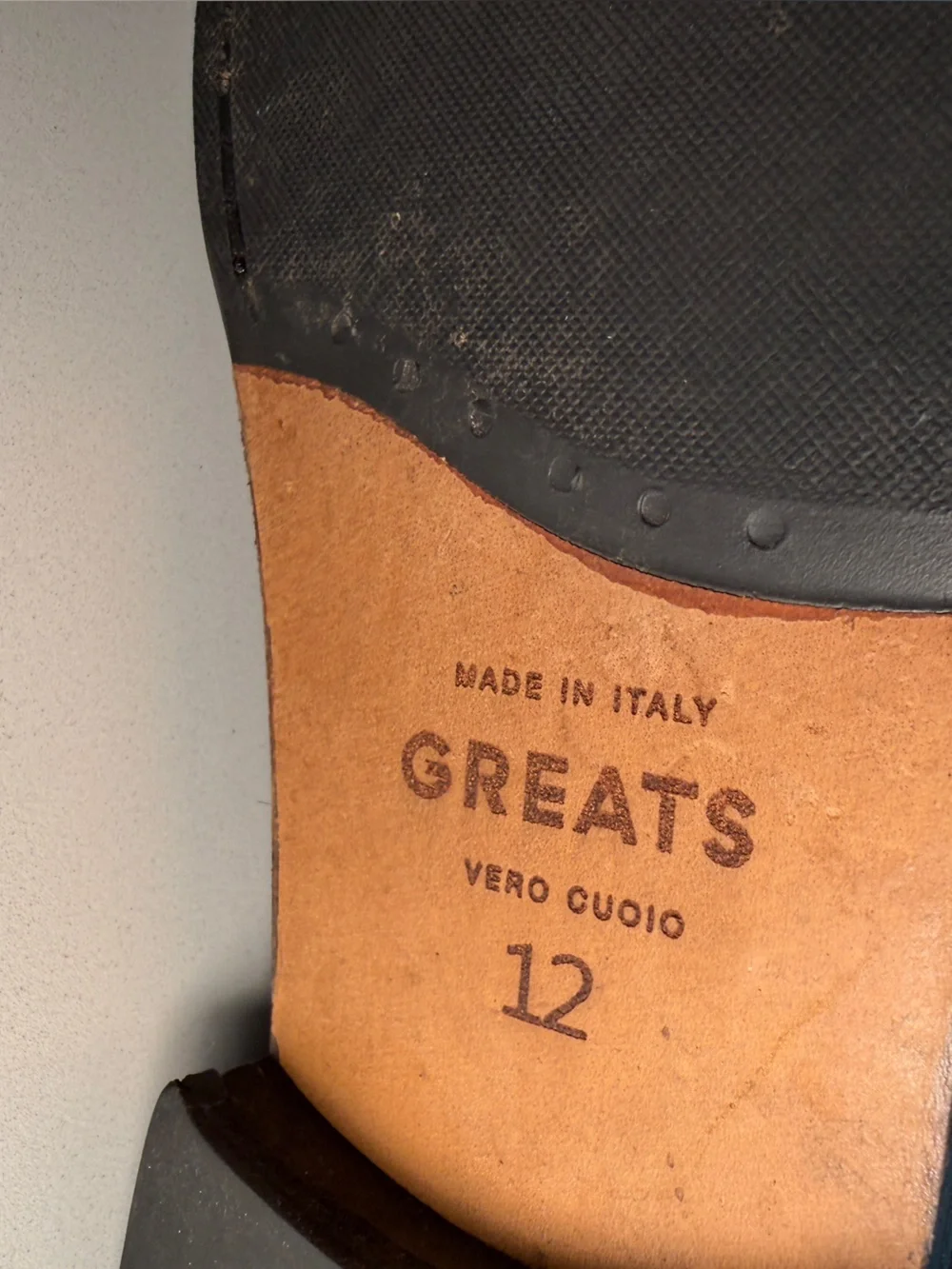 GREATS - Black Leather Penny Loafers in Men’s Size 12